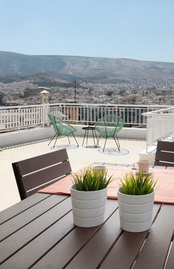 Homz Ah02 Kolonaki Penthouse Studio Athén Kültér fotó