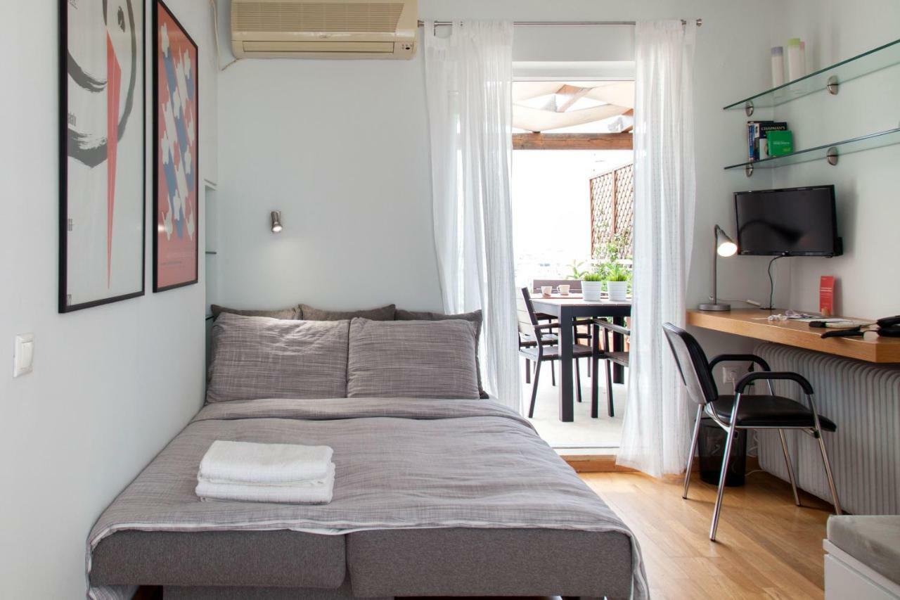 Homz Ah02 Kolonaki Penthouse Studio Athén Kültér fotó